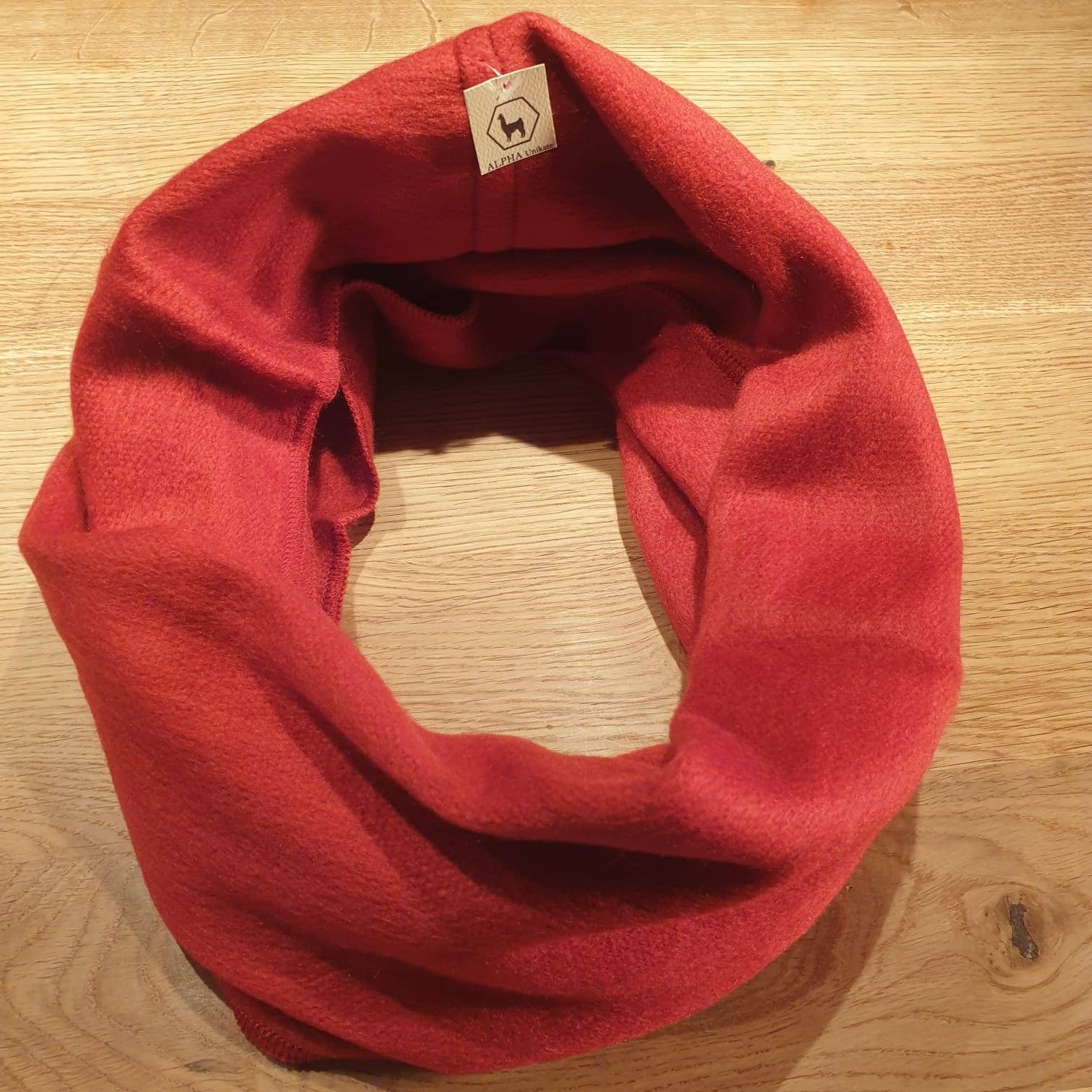 Loopschal Aus Babyalpakawolle Orange Loopschal Aus Babyalpakawolle Orange von AlphaAlpakaUnikate