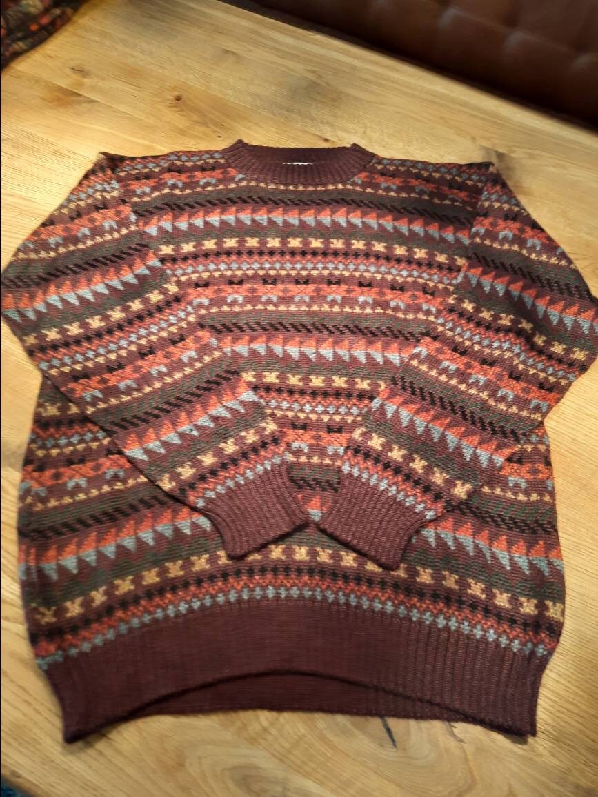 Pullover Aus Babyalpakawolle Mit Muster Pullover Aus Babyalpakawolle Mit Muster von AlphaAlpakaUnikate