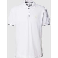 AlphaTauri Poloshirt mit Label-Detail Modell 'JUNX' in Weiss, Größe XXL von AlphaTauri