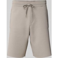 AlphaTauri Shorts mit Gesäßtasche Modell 'POSOS' in Sand, Größe M von AlphaTauri