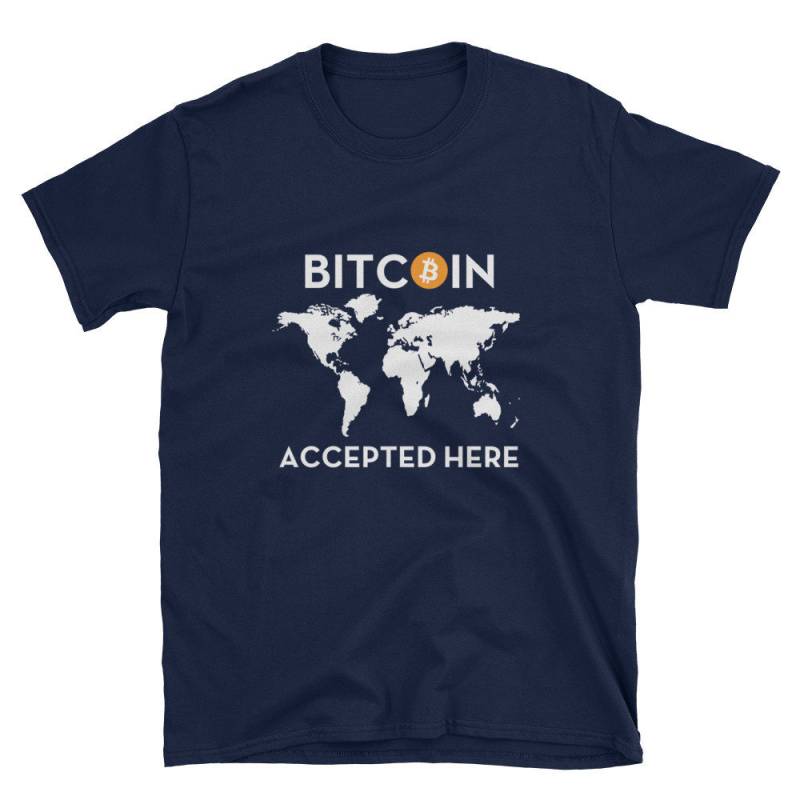 Tshirt - Bitcoin Akzeptiert Hier Kurzarm-Unisex T-Shirt Tshirt - Bitcoin Akzeptiert Hier Kurzarm-Unisex T-Shirt von AlphaWallets