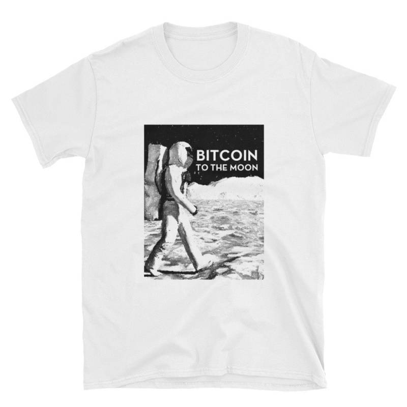 Tshirt - Bitcoin Zum Mond Kurzarm-Unisex T-Shirt Tshirt - Bitcoin Zum Mond Kurzarm-Unisex T-Shirt von AlphaWallets
