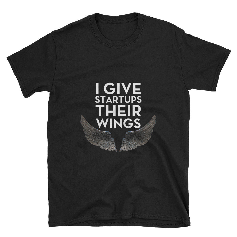 Tshirt - Ich Gebe Startups Ihre Flügel Kurzarm-Unisex T-Shirt Tshirt - Ich Gebe Startups Ihre Flügel Kurzarm-Unisex T-Shirt von AlphaWallets