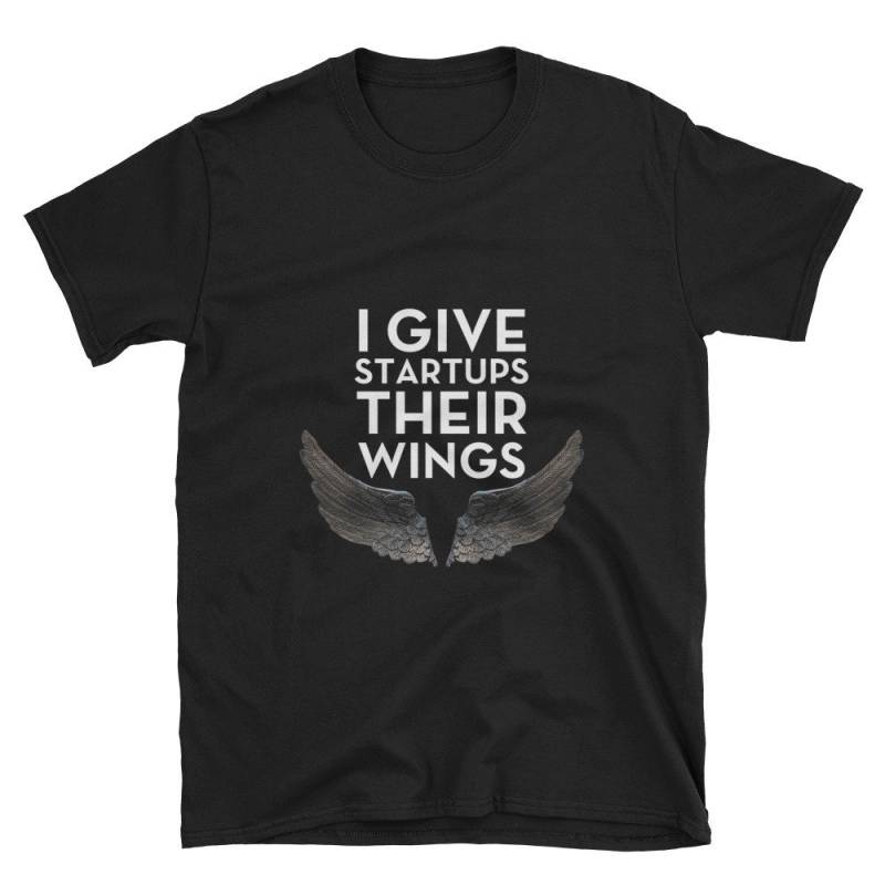 Tshirt - Ich Gebe Startups Ihre Flügel Kurzarm-Unisex T-Shirt Tshirt - Ich Gebe Startups Ihre Flügel Kurzarm-Unisex T-Shirt von AlphaWallets