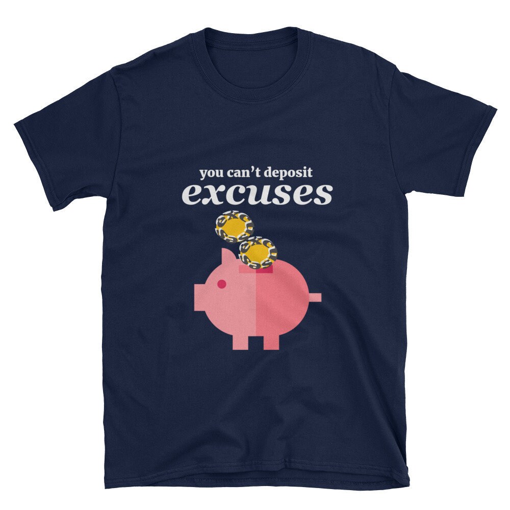 Tshirt - Sie Können Nicht Ausreden Kurzarm-Unisex T-Shirt Einzahlen Tshirt - Sie Können Nicht Ausreden Kurzarm-Unisex T-Shirt Einzahlen von AlphaWallets