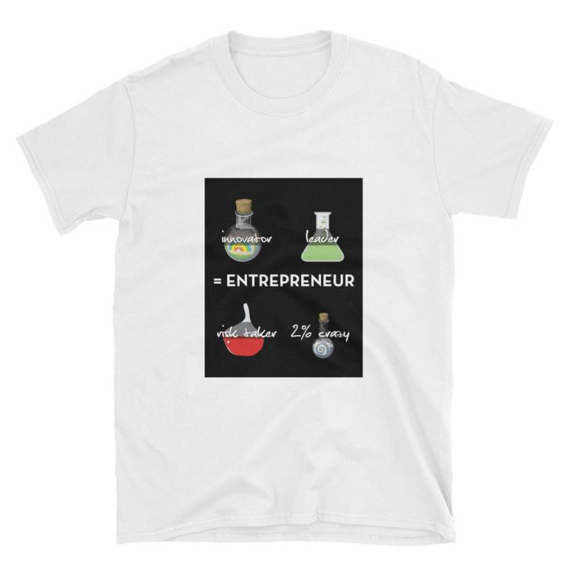 Tshirt - Unternehmer Zutaten Kurzarm-Unisex T-Shirt Tshirt - Unternehmer Zutaten Kurzarm-Unisex T-Shirt von AlphaWallets