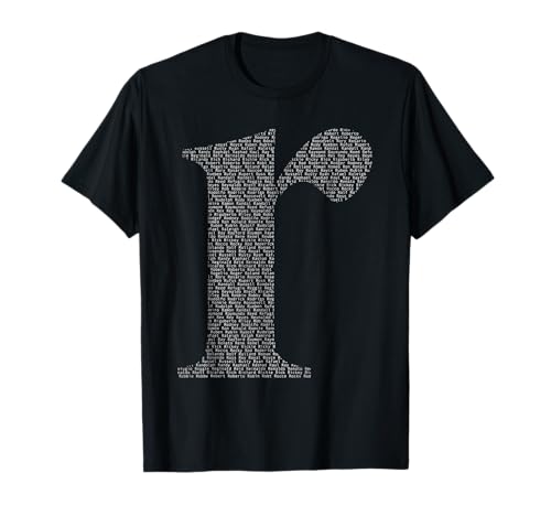 Weißer Buchstabe R Kleinbuchstabe Initiale T-Shirt für Jungen und Herren T-Shirt von Alphabet Letter Tees
