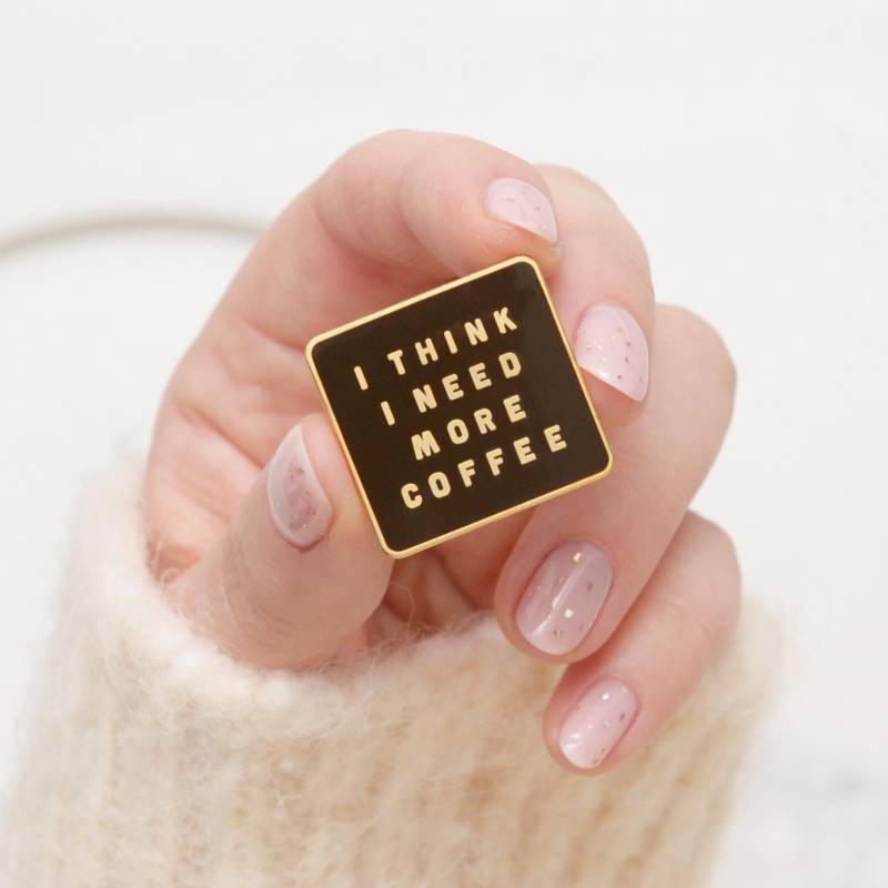 Kaffee Liebhaber Geschenk - Emaille Pin Anstecker Kaffeeliebhaber Pins Kaffee Liebhaber Geschenk - Emaille Pin Anstecker Kaffeeliebhaber Pins von AlphabetBags