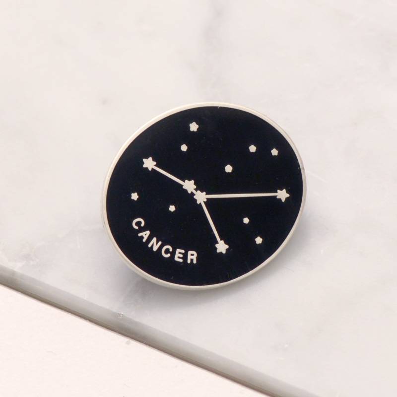 Krebs Pin - Sternzeichen Sternbild Emaille Hard Pins Flair Birthday Badge Krebs Pin - Sternzeichen Sternbild Emaille Hard Pins Flair Birthday Badge von AlphabetBags
