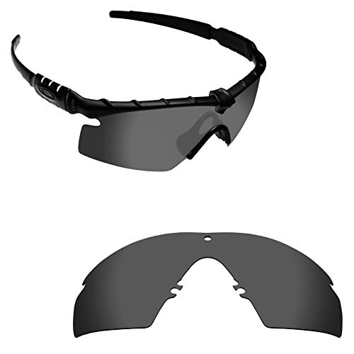 Alphax polarisierte Ersatzgläser für Oakley Si M Frame 2.0 - verschiedene Optionen, (Black Chrome Polarized), Einheitsgröße von Alphax