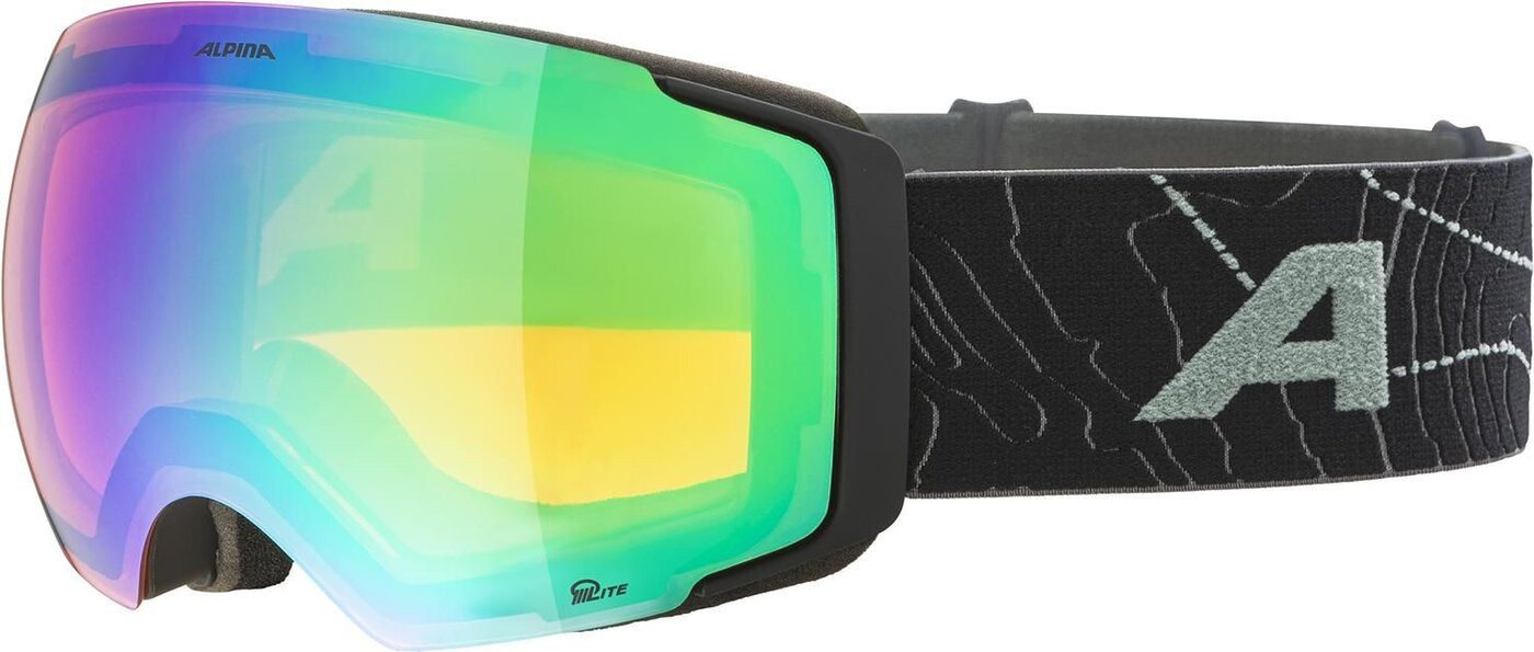 Alpina Sports Skibrille FALERA MAG Q-LITE black-aqua matt von Alpina Sports