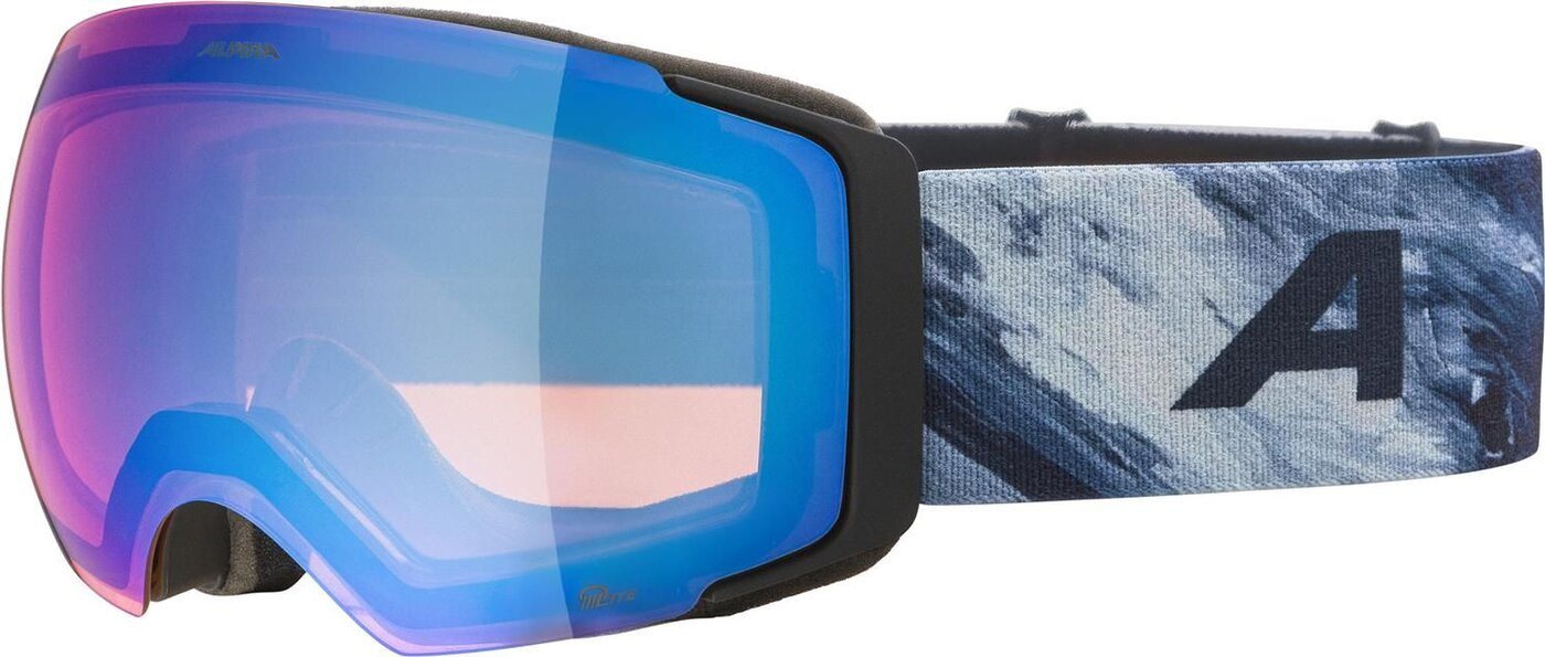 Alpina Sports Skibrille FALERA MAG Q-LITE black-dirblue matt von Alpina Sports