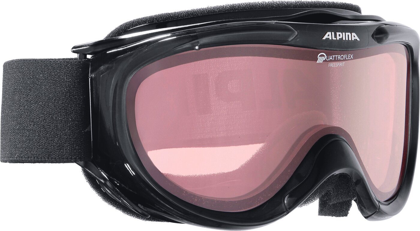 Alpina Sports Skibrille FREESPIRIT Q BLACK von Alpina Sports