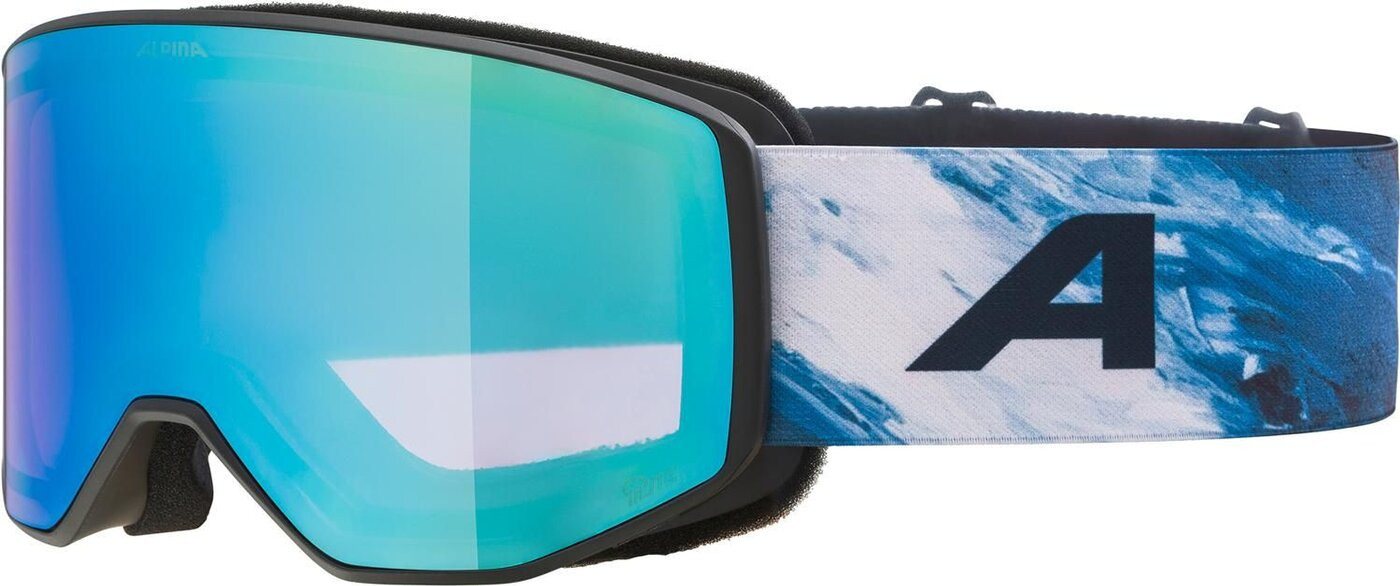Alpina Sports Skibrille VENET Q-LITE black-blue matt von Alpina Sports