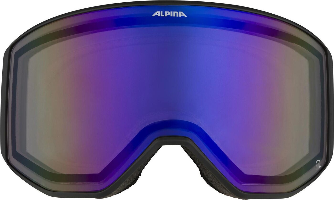Alpina Sports Skibrille VENET Q black-dirtblue matt von Alpina Sports