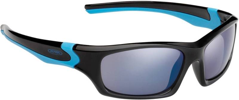 Alpina Sports Sonnenbrille FLEXXY TEEN SCHWARZ-CYAN von Alpina Sports