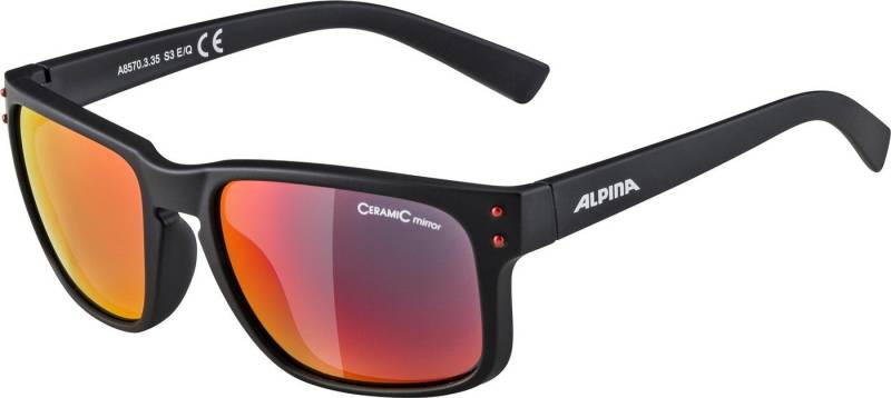Alpina Sports Sonnenbrille KOSMIC BLACK MATT von Alpina Sports