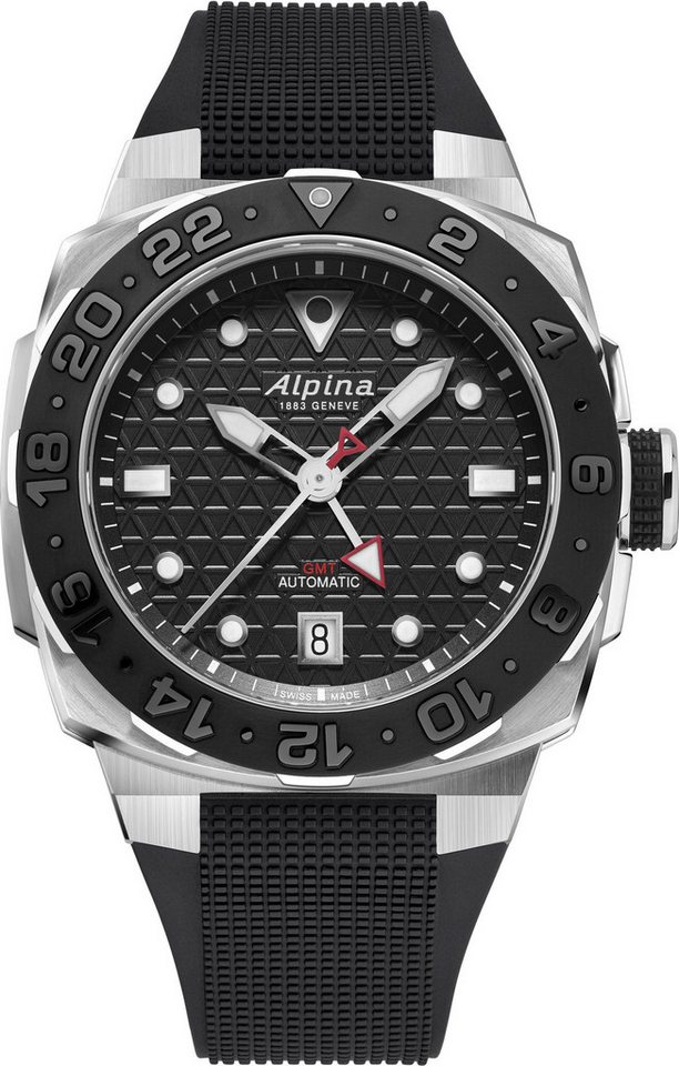 Alpina Watches Automatikuhr DIVER EXTREME AUTOMATIC GMT Herren Automatikuhr von Alpina Watches