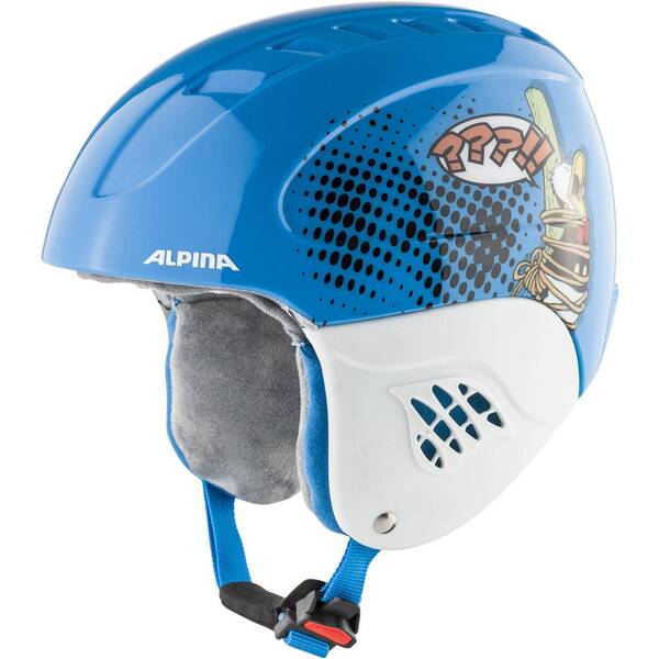 ALPINA Kinder Skihelm mit Skibrille Carat Set Disney von Alpina