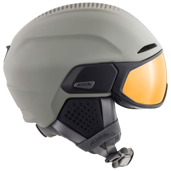 Alpina - Alto Q-Lite Mirror - Skihelm Gr 55-59 cm grau Alpina - Alto Q-Lite Mirror - Skihelm Gr 55-59 cm grau von Alpina