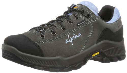 Alpina Damen 680286 Trekking-& Wanderhalbschuhe, Grau (grau/blau 9), 40 2/3 von Alpina