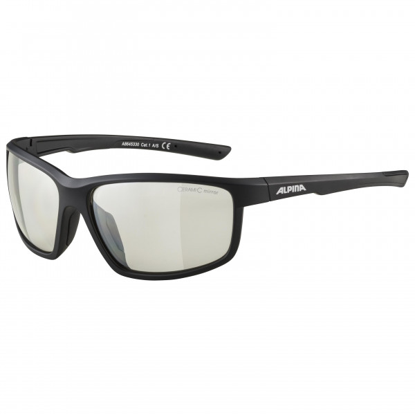 Alpina - Defey Mirror Cat 1 - Fahrradbrille grau von Alpina