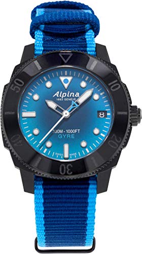 Alpina Geneve SEASTRONG Diver Gyre Ladies AL-525LNSB3VG6 Damen Automatikuhr Swiss Made von Alpina