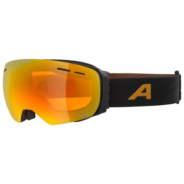 Alpina - Granby Q-Lite Mirror S2 (VLT 28%) - Skibrille orange von Alpina