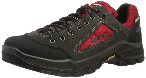 Alpina Herren 680285 Trekking-& Wanderhalbschuhe, Grau (grau/rot 9), 47 1/3 von Alpina