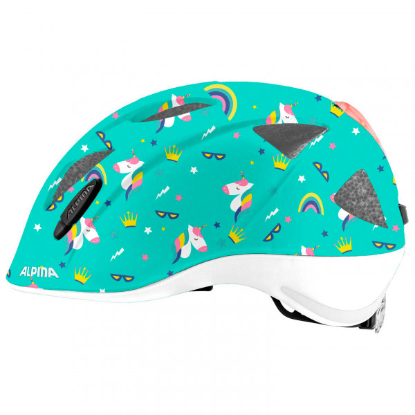 Alpina - Kid's Alpina Ximo Flash - Radhelm Gr 45-49 cm türkis von Alpina