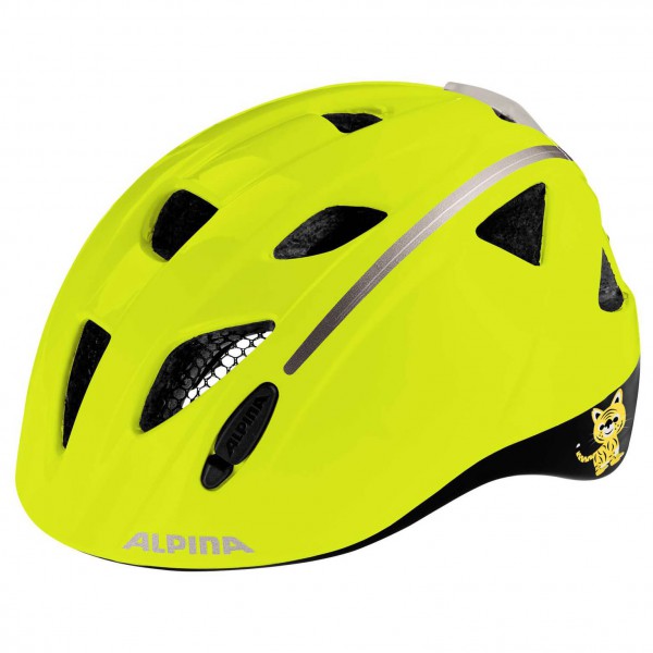 Alpina - Kid's Alpina Ximo Flash - Radhelm Gr 47-51 cm gelb von Alpina