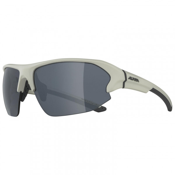 Alpina - Lyron HR Mirror S3 - Fahrradbrille bunt;grau von Alpina