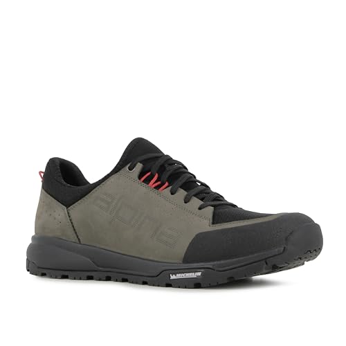 Alpina Max Outdoor Wanderschuhe Herren und Damen – Outdoor Schuhe mit Leder, Michelin-Sohle, Bequem & Atmungsaktiv – Freizeit- & Treking-Wanderschuhe von Alpina