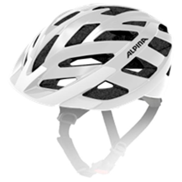 Alpina - Panoma 3.0 - Radhelm Gr 52-57 cm weiß von Alpina