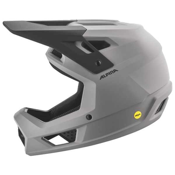 Alpina - Pikes Mips - Radhelm Gr 60-63 cm grau/schwarz von Alpina