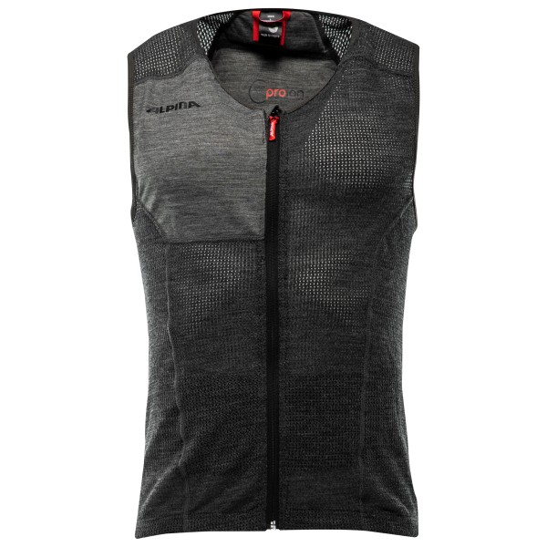 Alpina - Prolan Vest - Protektor Gr XXL schwarz/grau von Alpina