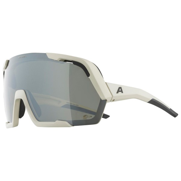 Alpina - Rocket Bold Q-Lite Mirror Cat. 3 - Fahrradbrille grau;oliv von Alpina