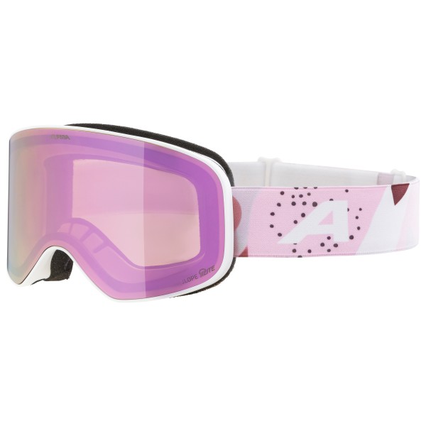 Alpina - Slope Q-Lite Mirror S3 (VLT 18%) - Skibrille rosa von Alpina