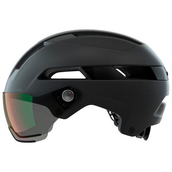 Alpina - Soho Visor V - Radhelm Gr 55-59 cm schwarz von Alpina