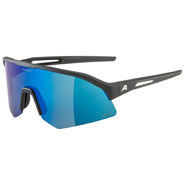 Alpina - Sonic HR Q-Lite Mirror Cat. 3 - Fahrradbrille blau;bunt;grau von Alpina