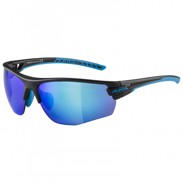 Alpina - Tri-Scray 2.0 HR Mirror Cat 0+2+3 - Fahrradbrille blau von Alpina