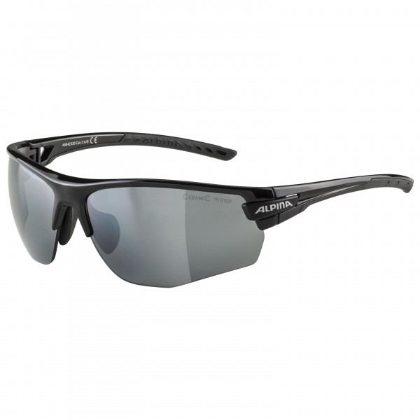 Alpina - Tri-Scray 2.0 HR Mirror Cat 0+2+3 - Fahrradbrille grau von Alpina
