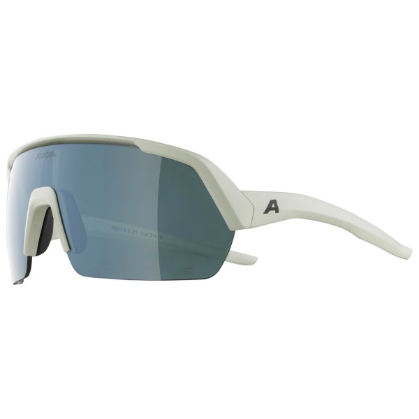 Alpina - Turbo HR Q-Lite Mirror Cat. 3 - Fahrradbrille grau von Alpina