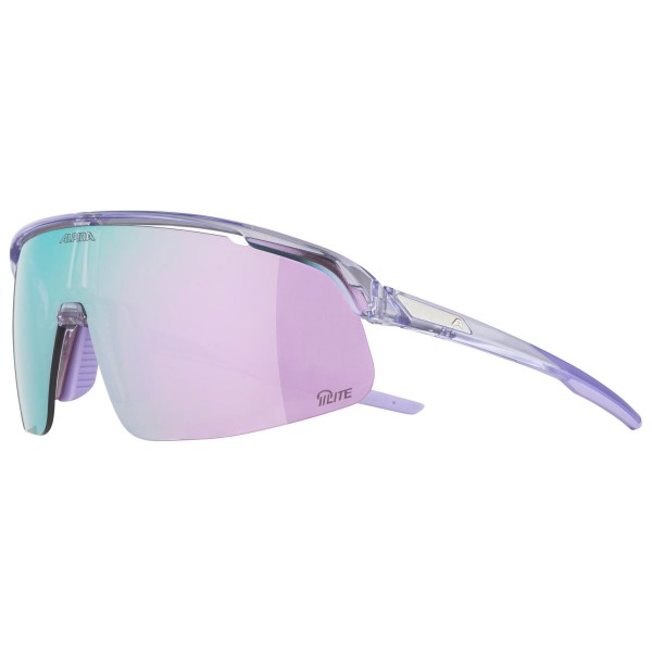 Alpina - Turbo Pro S Q-Lite Mirror S3 - Fahrradbrille lila von Alpina