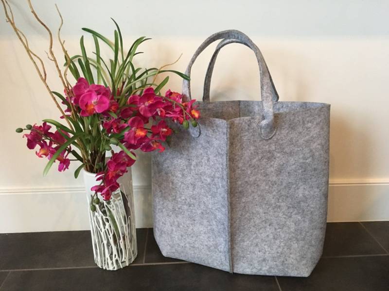 Schöner Wolle Filz Handtasche Oder Freizeittasche Schöner Wolle Filz Handtasche Oder Freizeittasche von AlpineGifts