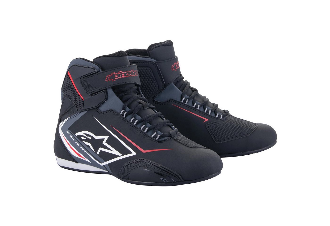 Alpinestars Alpinestars Sektor Waterproof Motorradschuhe Schwarz / Weiss / Grau 43 Motorradstiefel (Packung, Antistatische und Öl- und Benzinfeste Sohle) von Alpinestars