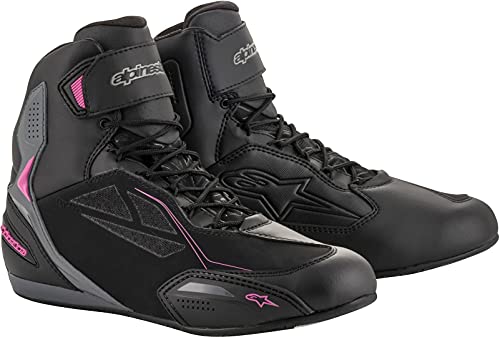 Alpinestars Damen 2540919-1139-6.5 Motorcycle Boot, Noir Gris Fuchsia, 38 EU von Alpinestars