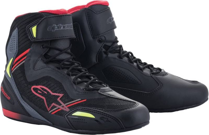 Alpinestars Faster 3 Rideknit Motorradschuhe Motorradstiefel Atmungsaktiv protektoren von Alpinestars