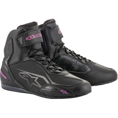 Alpinestars Herren 2510419-1039-8 Sneaker, Schwarz Grau Fuchsia, 40 EU von Alpinestars