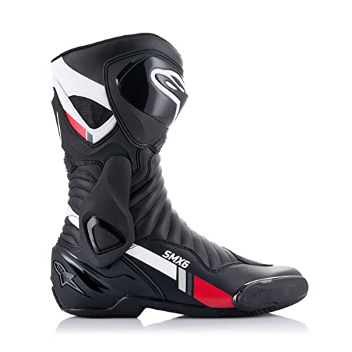 Alpinestars Herren Alpinestar Motorradstiefel, Schwarz Weiß Grau Rot, 46 EU von Alpinestars